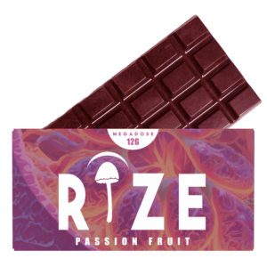 Passion Fruit Mushroom Chocolate Bar