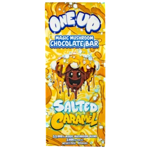 Salted Caramel Mushroom Chocolate Bar